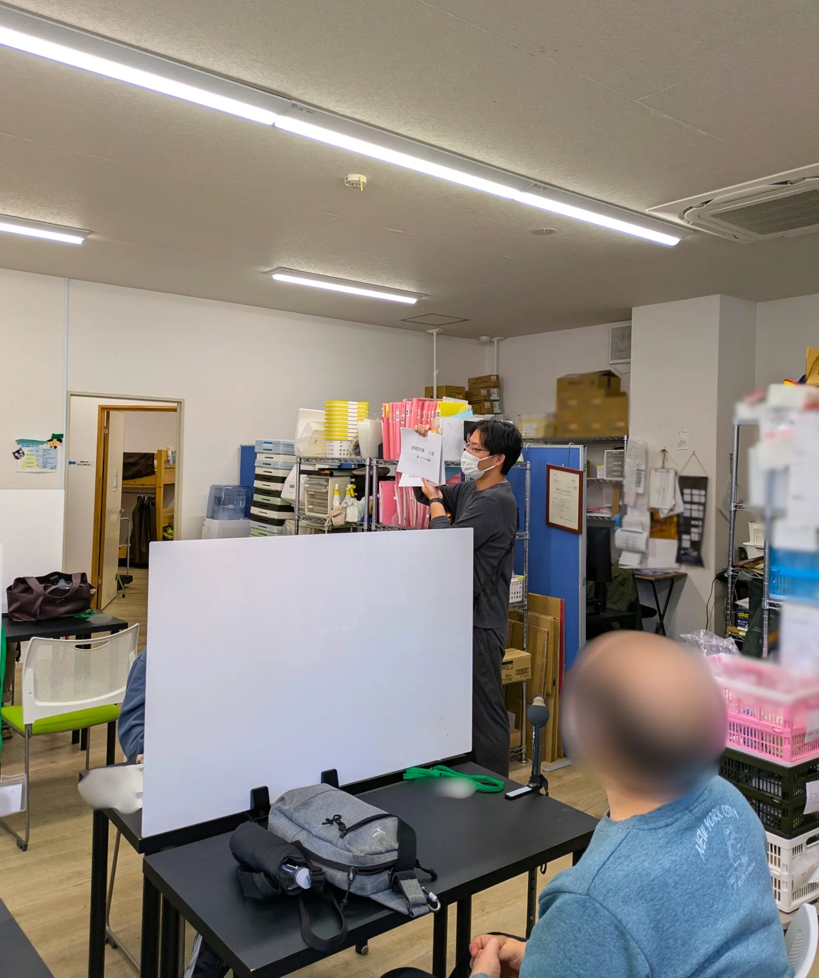 避難訓練(火事)・ほっこりーな博多